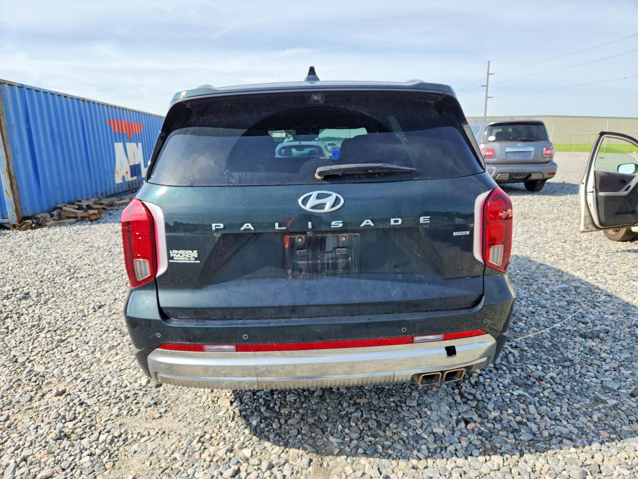2024 Hyundai Palisade Calligraphy Blue vin: KM8R7DGEXRU651181