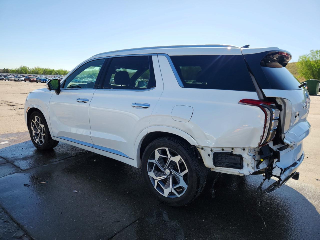 2021 Hyundai Palisade Calligraphy White vin: KM8R7DHE3MU192387
