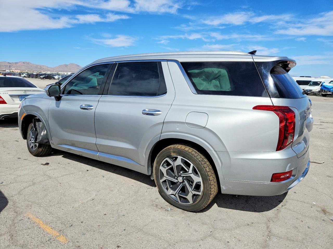 2021 Hyundai Palisade Calligraphy Silver vin: KM8R7DHE3MU248991