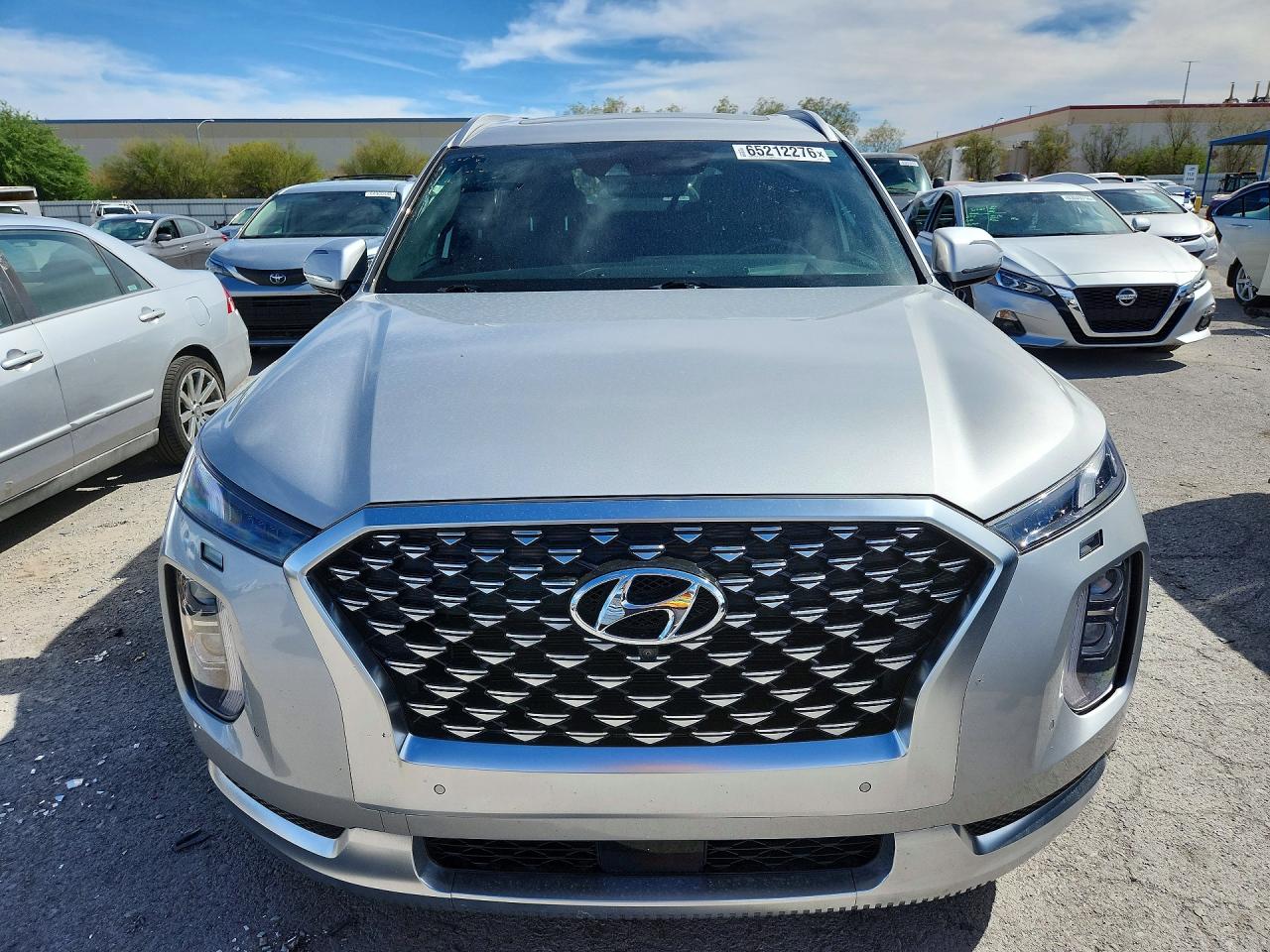 2021 Hyundai Palisade Calligraphy Silver vin: KM8R7DHE3MU248991