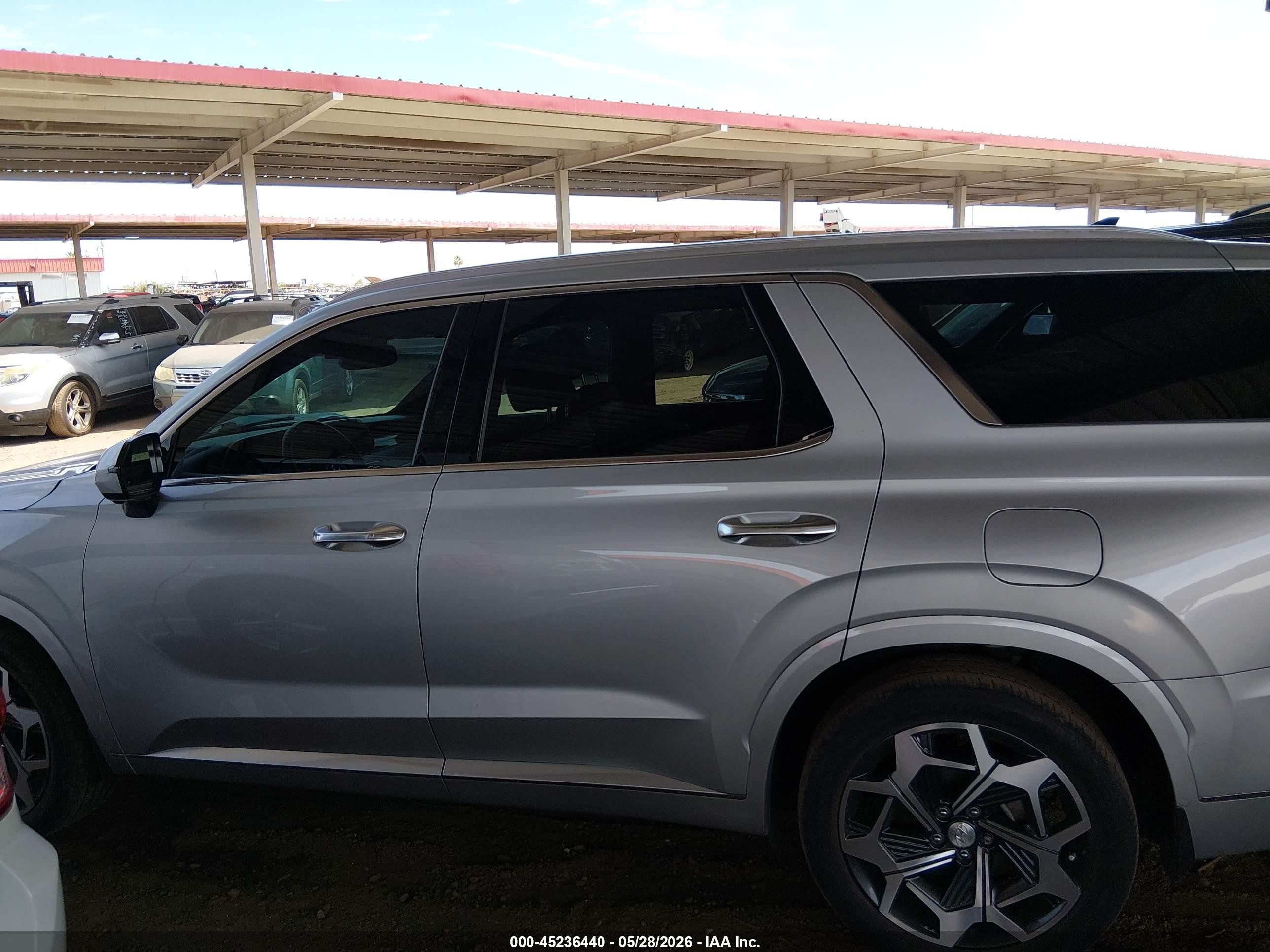 2021 Hyundai Palisade Calligraphy Серебряный vin: KM8R7DHE3MU264219