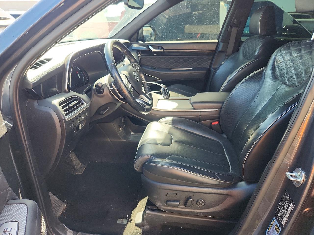 2021 Hyundai Palisade Calligraphy Серый vin: KM8R7DHE3MU329313