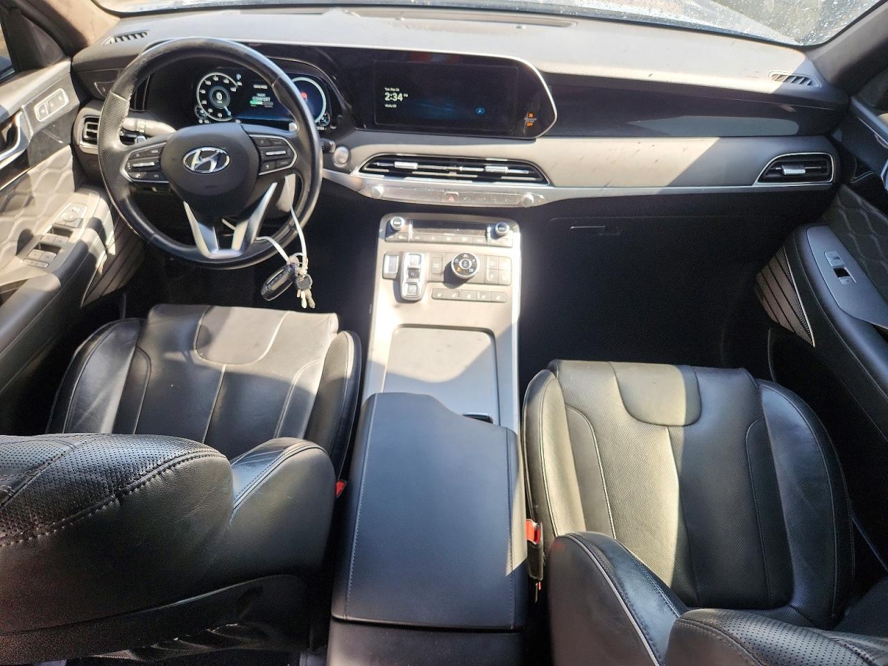 2021 Hyundai Palisade Calligraphy Серый vin: KM8R7DHE3MU329313