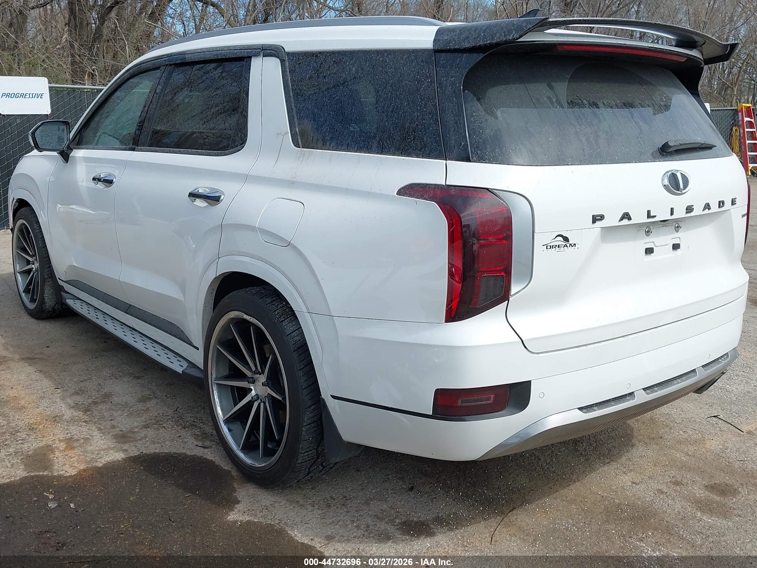 2022 Hyundai Palisade Calligraphy White vin: KM8R7DHE3NU435326