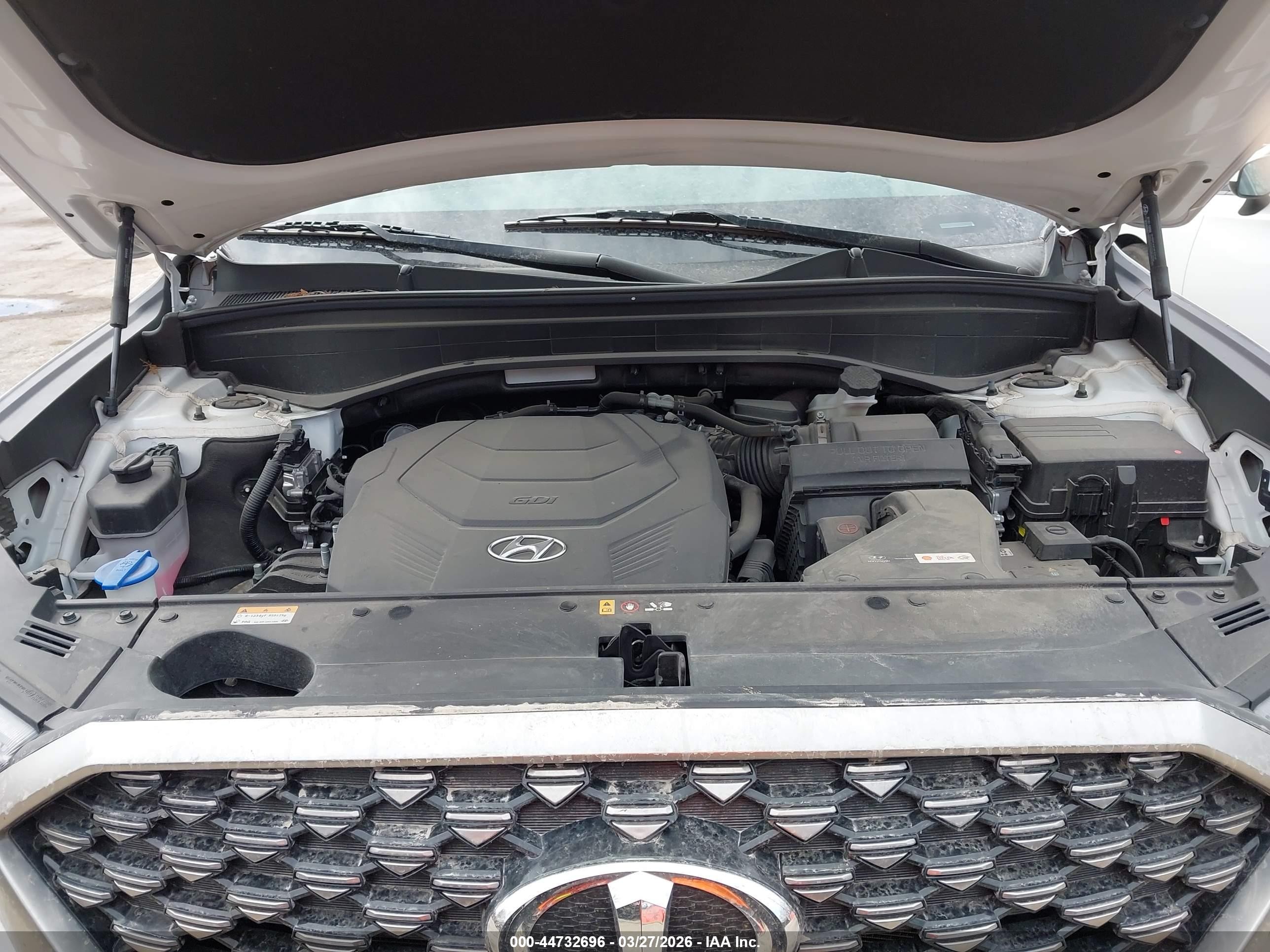 2022 Hyundai Palisade Calligraphy White vin: KM8R7DHE3NU435326