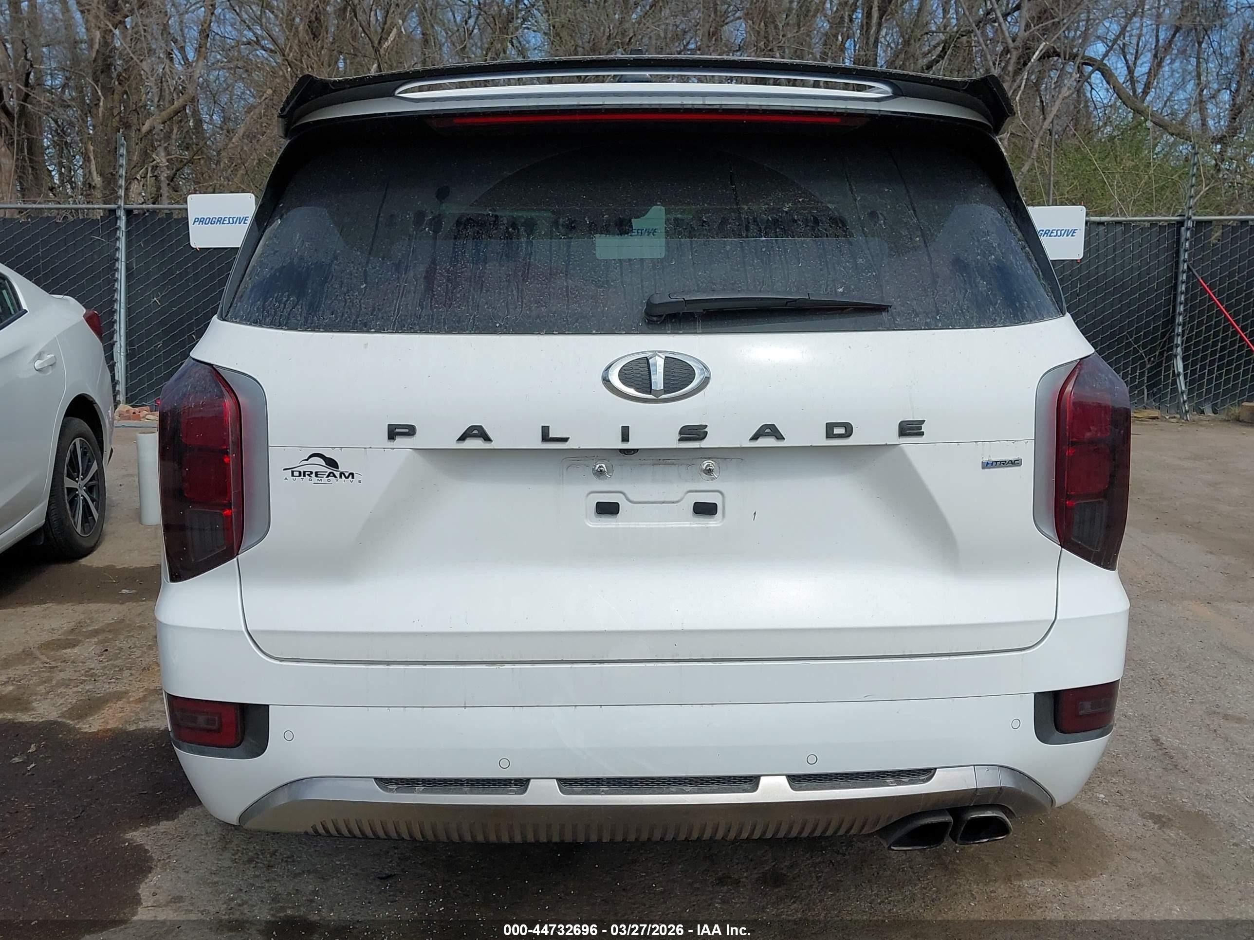 2022 Hyundai Palisade Calligraphy White vin: KM8R7DHE3NU435326