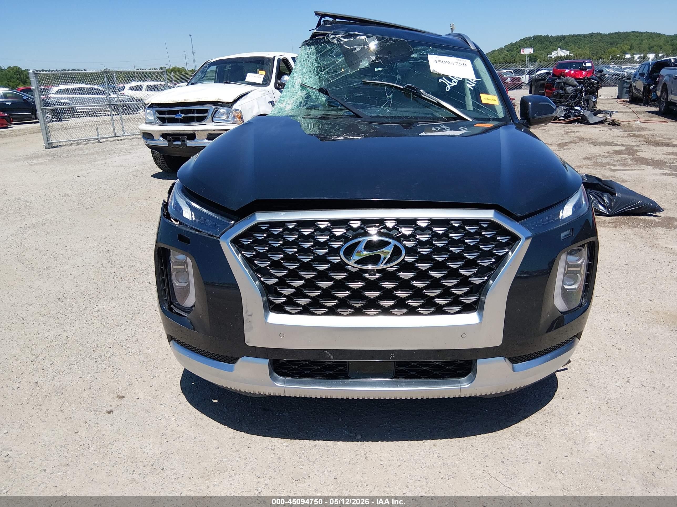 2021 Hyundai Palisade Calligraphy Blue vin: KM8R7DHE4MU298878