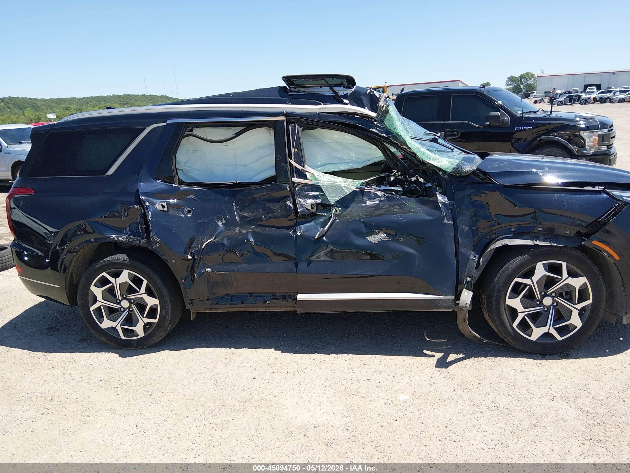 2021 Hyundai Palisade Calligraphy Blue vin: KM8R7DHE4MU298878