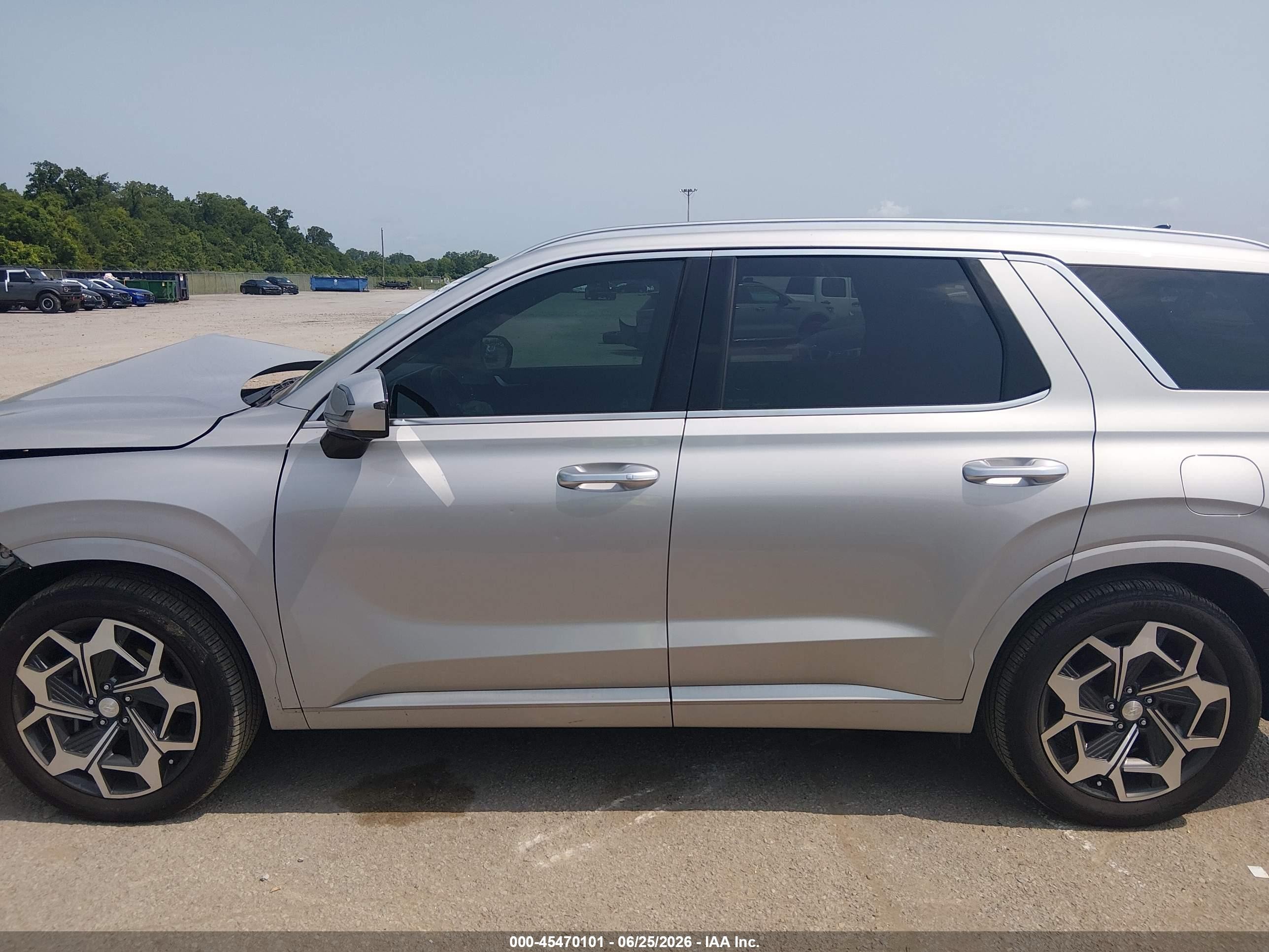 2022 Hyundai Palisade Calligraphy Серебряный vin: KM8R7DHE4NU437313
