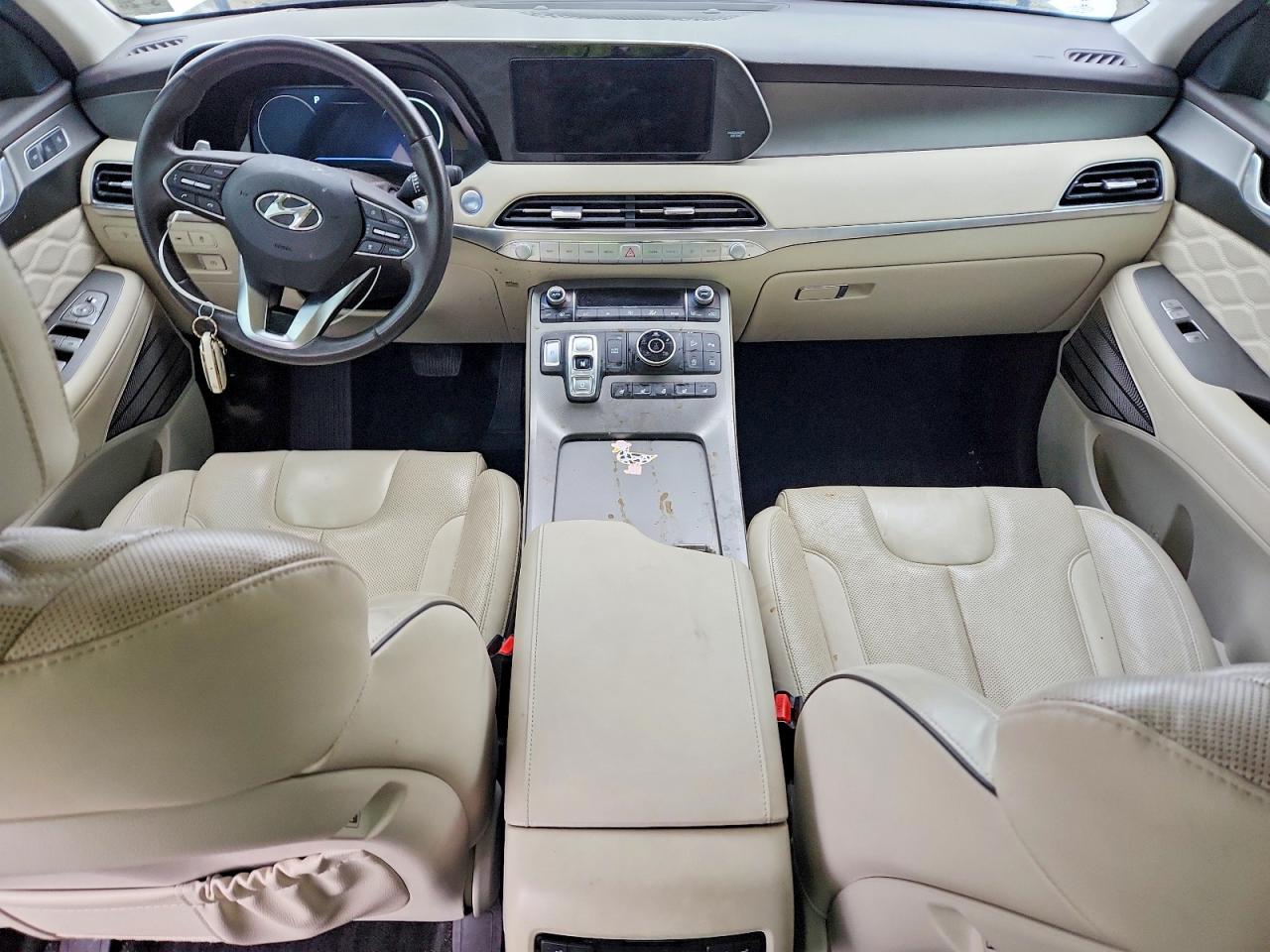 2021 Hyundai Palisade Calligraphy Белый vin: KM8R7DHE5MU266781