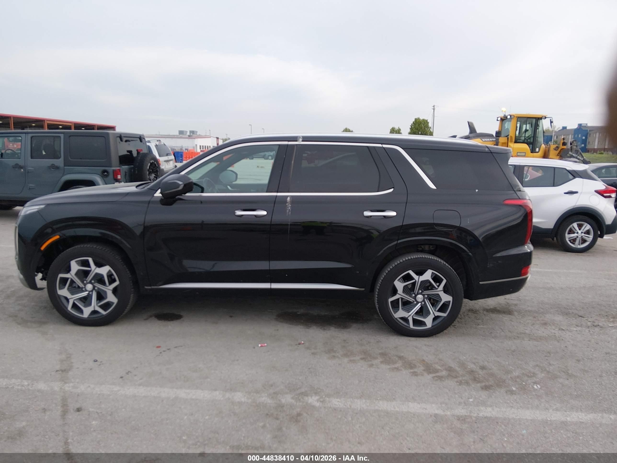 2022 Hyundai Palisade Calligraphy Black vin: KM8R7DHEXNU388649