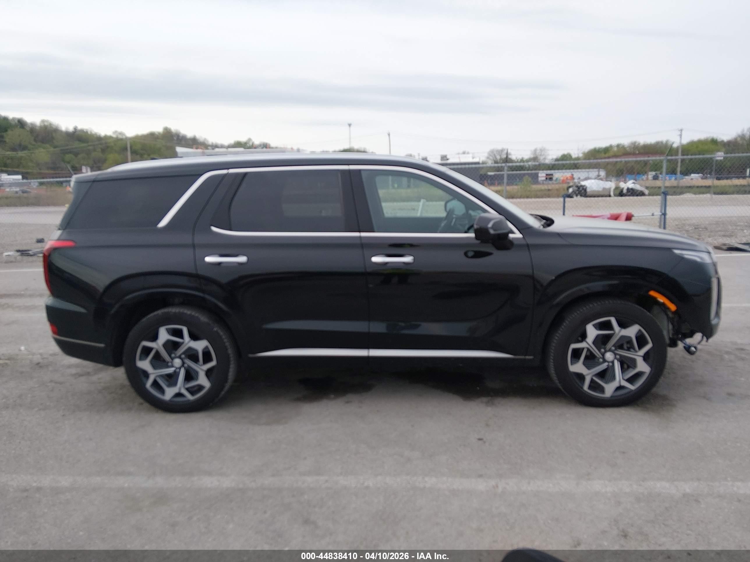 2022 Hyundai Palisade Calligraphy Black vin: KM8R7DHEXNU388649