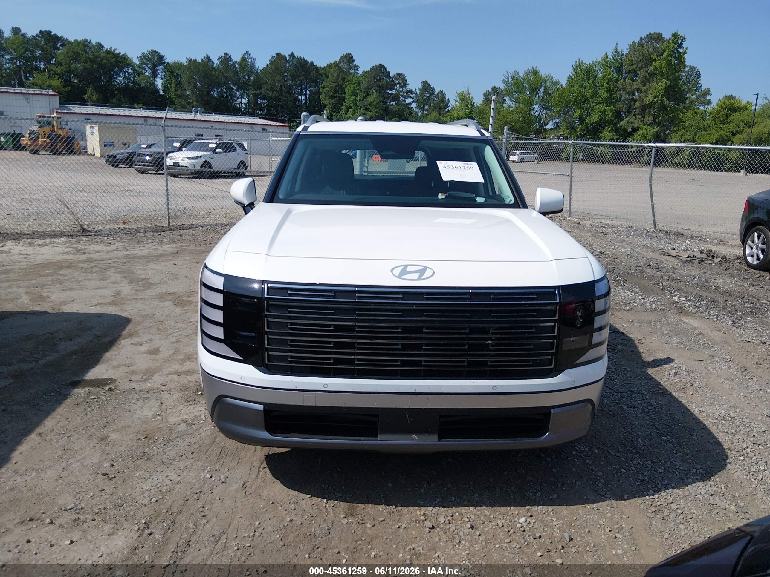 2026 Hyundai Palisade Sel 7p White vin: KM8RL5S22TU101124