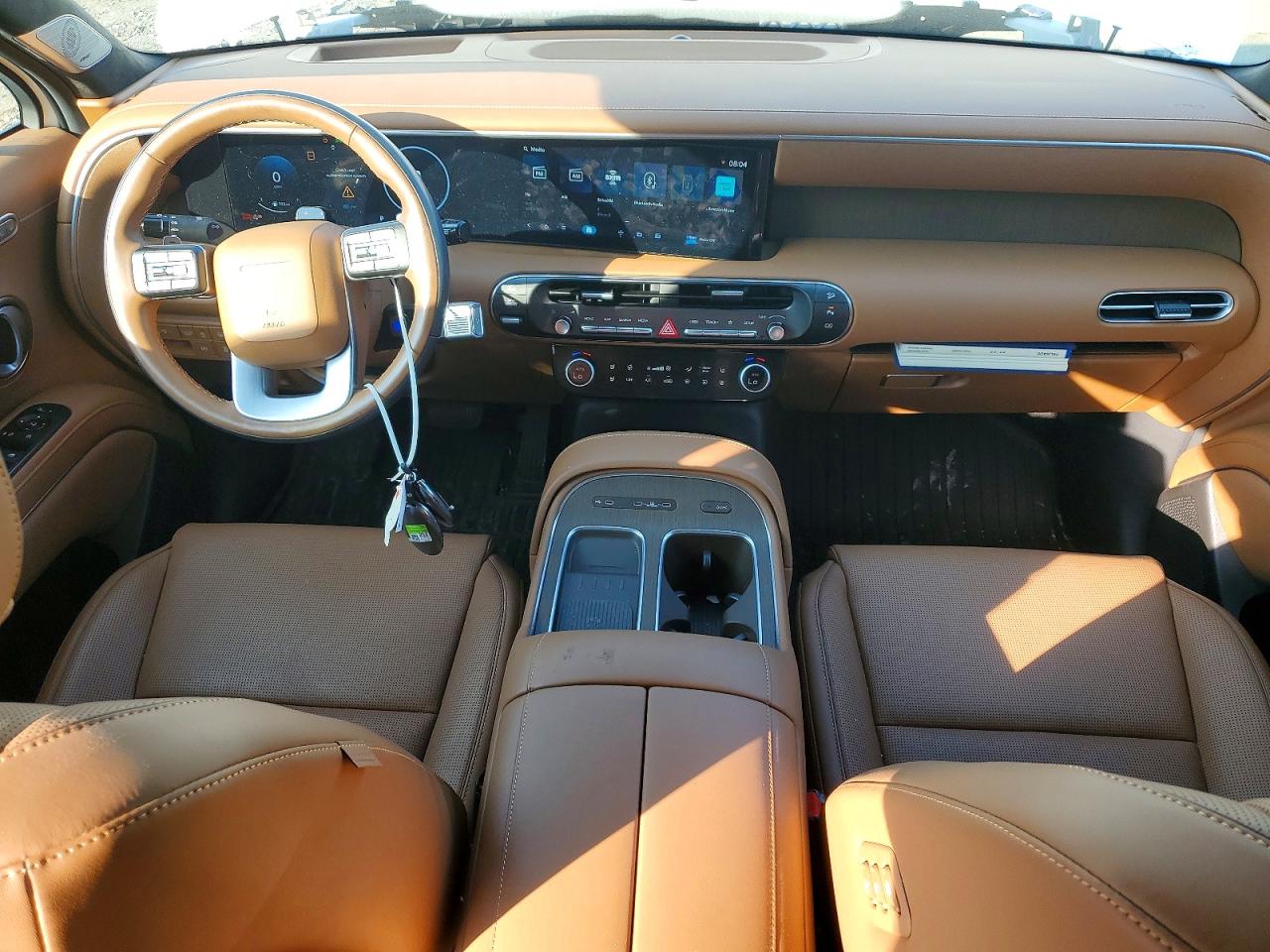 2026 Hyundai Palisade Calligraphy White vin: KM8RMES21TU026204