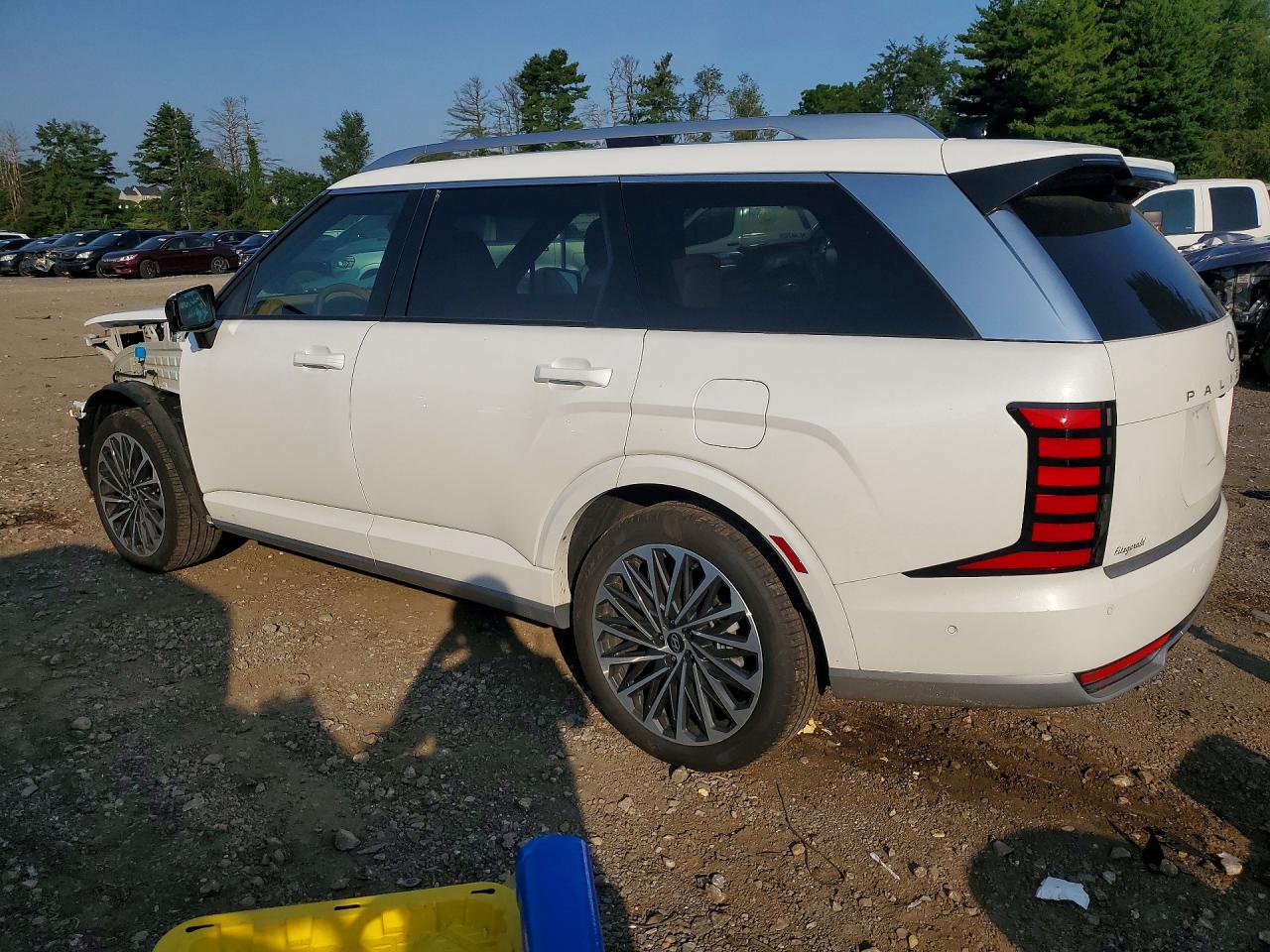 2026 Hyundai Palisade Calligraphy White vin: KM8RMES21TU026204