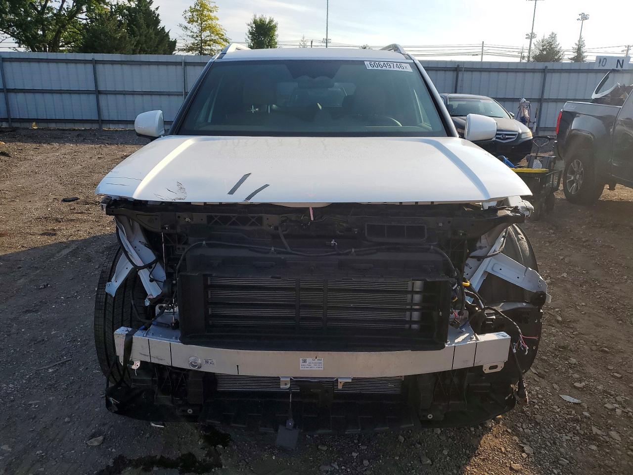 2026 Hyundai Palisade Calligraphy White vin: KM8RMES21TU026204