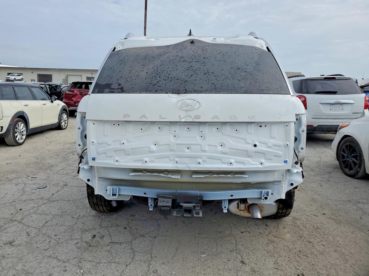 2026 Hyundai Palisade Calligraphy White vin: KM8RMES22TU096472