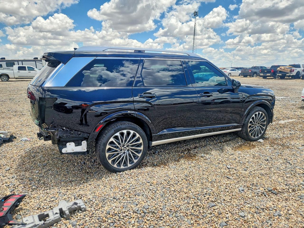 2026 Hyundai Palisade Calligraphy Black vin: KM8RMESA1TU045049