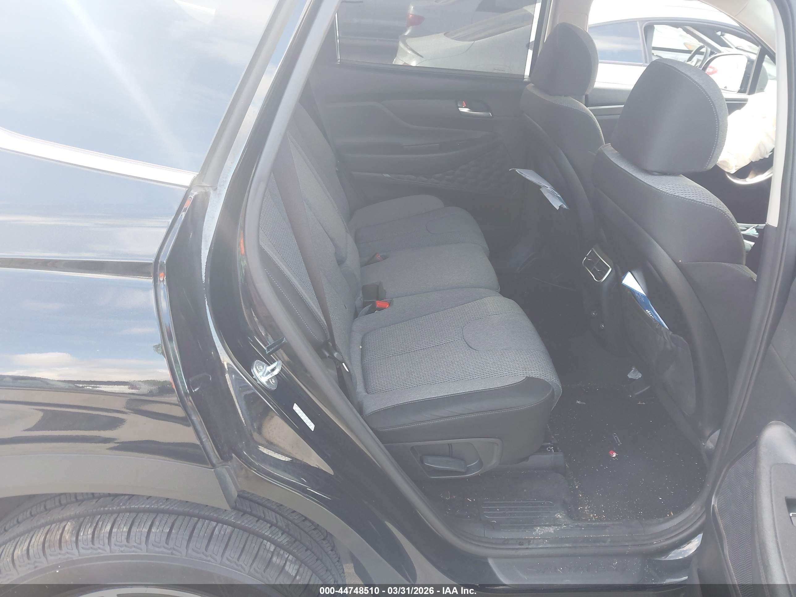 2021 Hyundai Santa Fe Hybrid Blue Черный vin: KM8S2DA13MU013210
