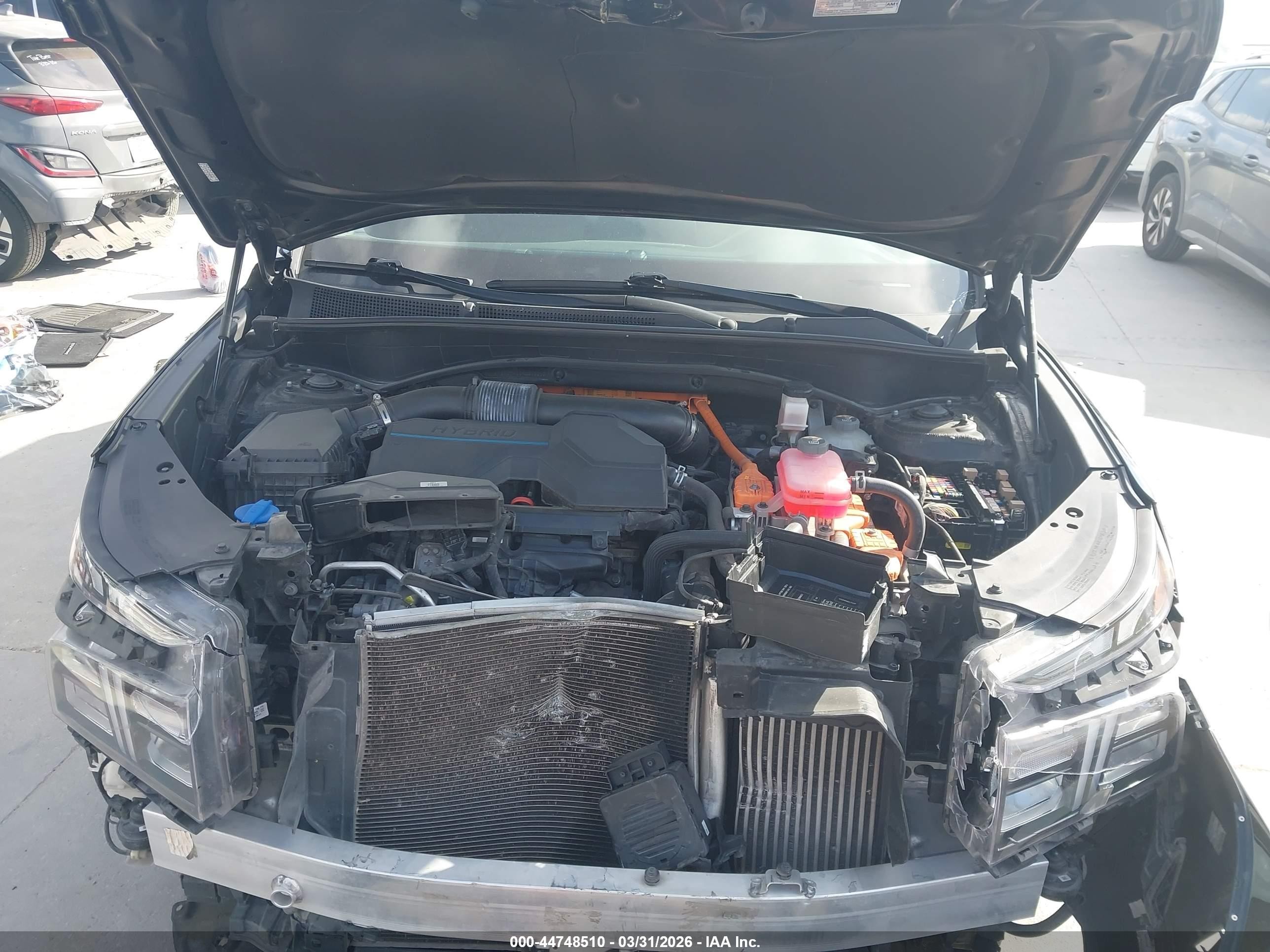 2021 Hyundai Santa Fe Hybrid Blue Черный vin: KM8S2DA13MU013210