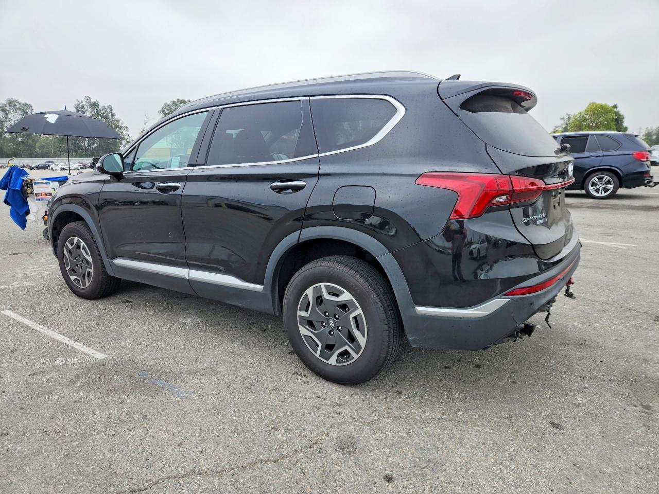 2021 Hyundai Santa Fe Blue Черный vin: KM8S2DA1XMU006304