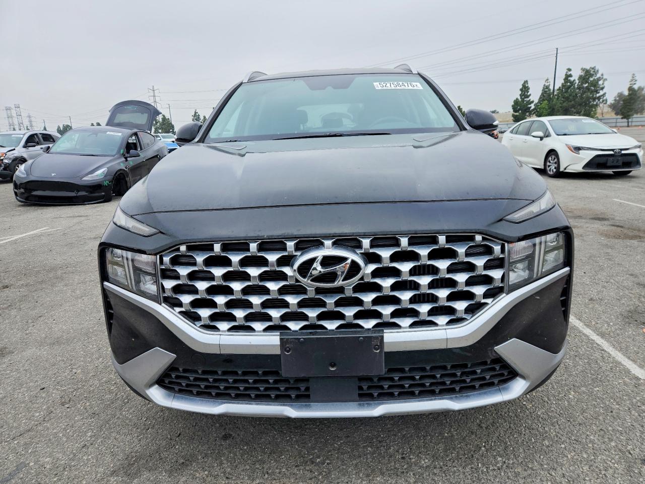 2021 Hyundai Santa Fe Blue Черный vin: KM8S2DA1XMU006304