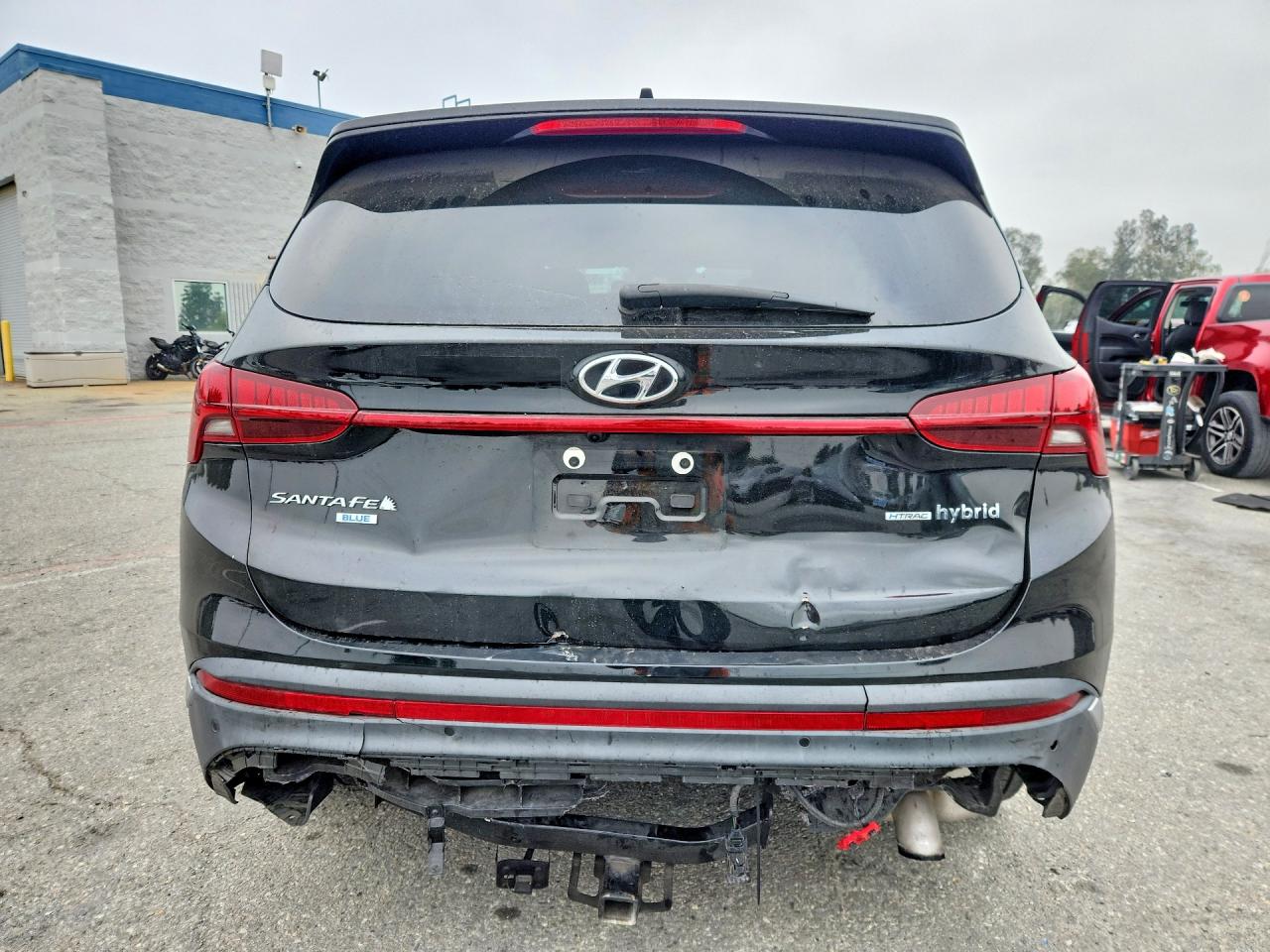 2021 Hyundai Santa Fe Blue Черный vin: KM8S2DA1XMU006304