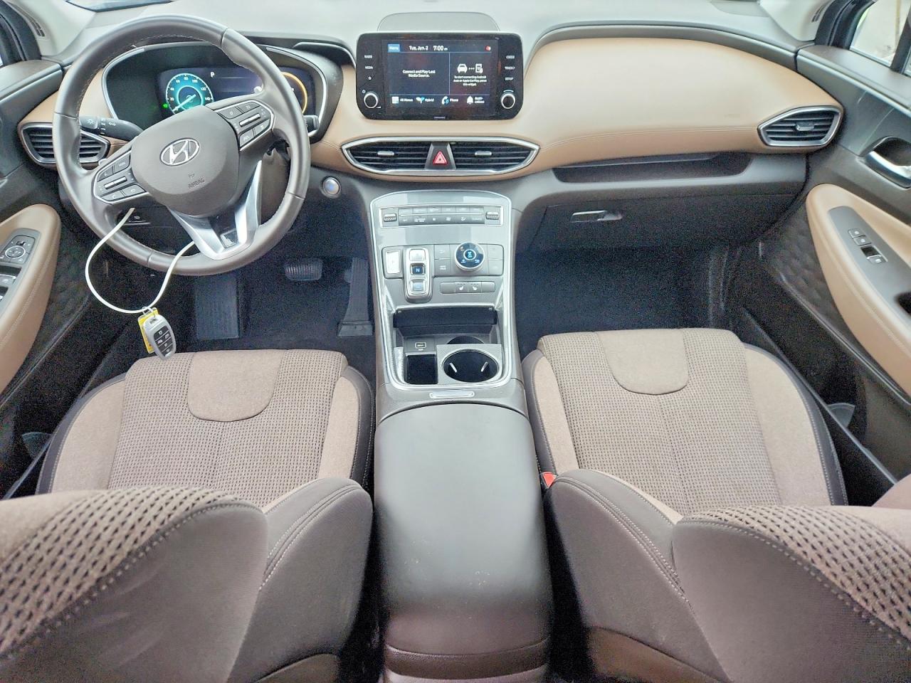 2021 Hyundai Santa Fe Blue Черный vin: KM8S2DA1XMU006304