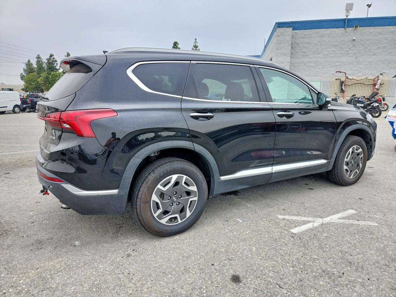 2021 Hyundai Santa Fe Blue Черный vin: KM8S2DA1XMU006304