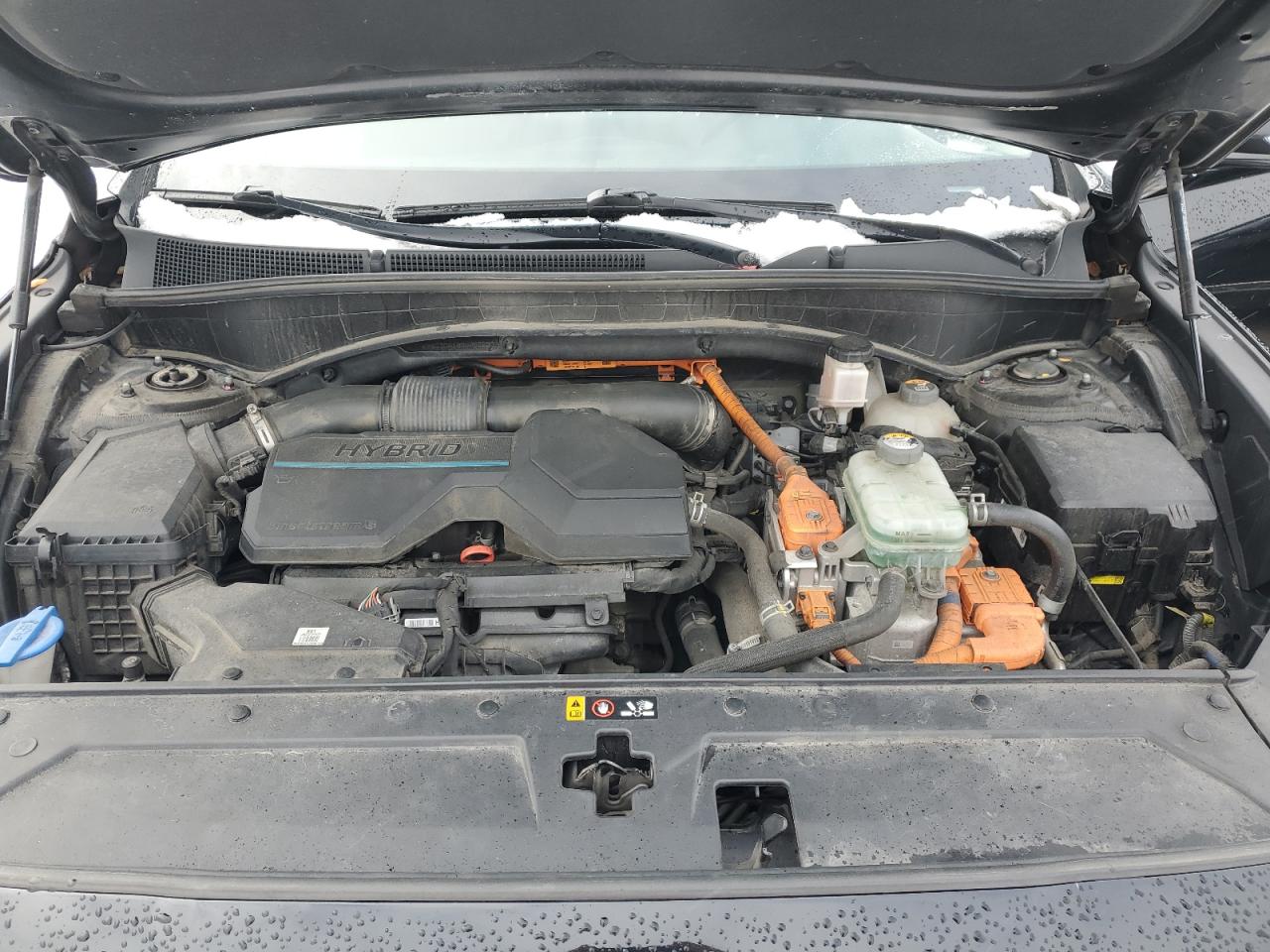 2021 Hyundai Santa Fe Sel Premium Черный vin: KM8S3DA10MU005255