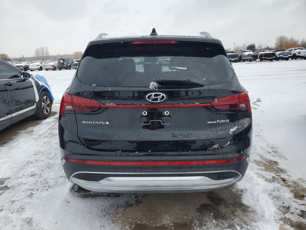 2021 Hyundai Santa Fe Sel Premium Черный vin: KM8S3DA10MU005255