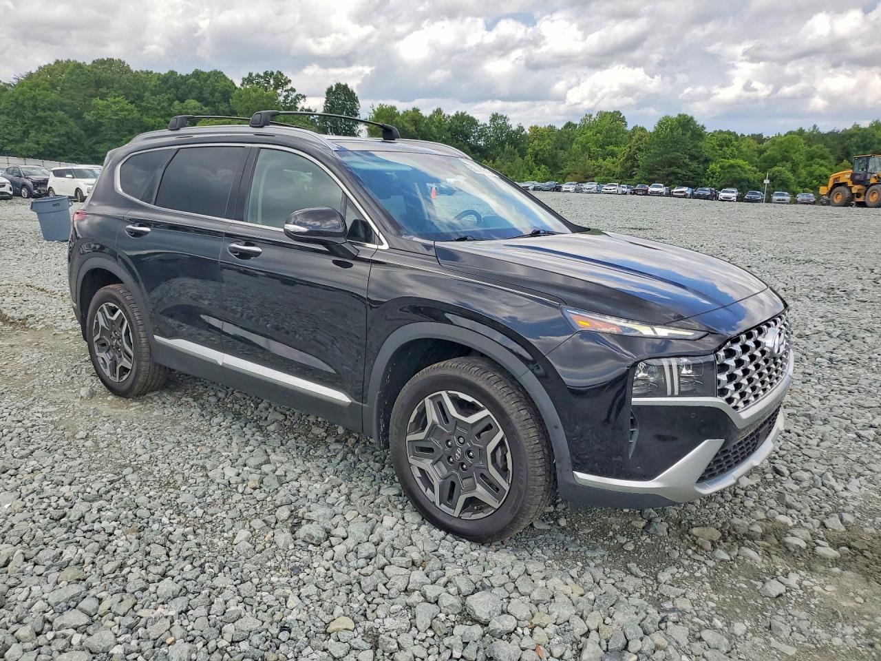 2021 Hyundai Santa Fe Limited Black vin: KM8S5DA11MU012547