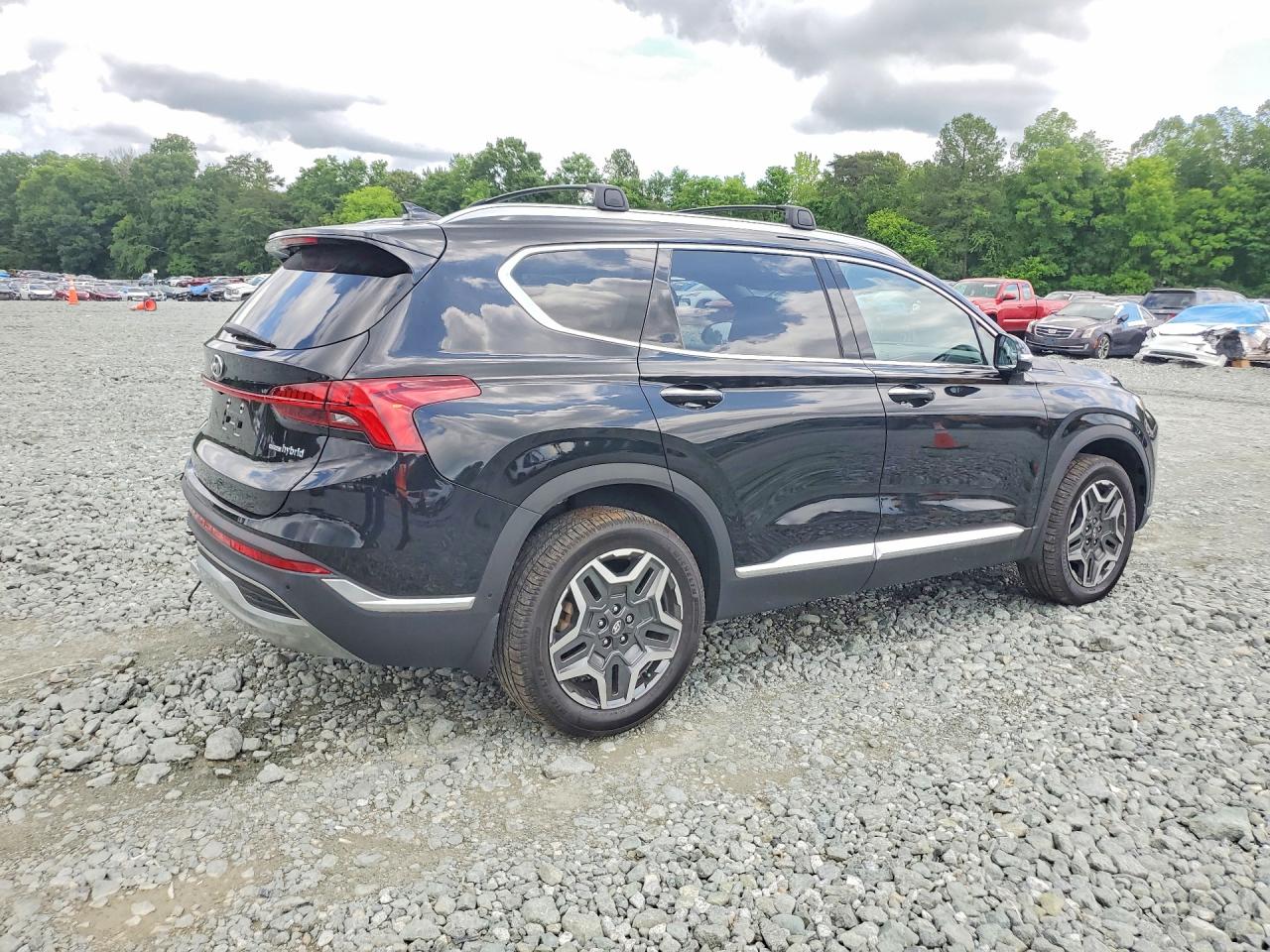 2021 Hyundai Santa Fe Limited Black vin: KM8S5DA11MU012547