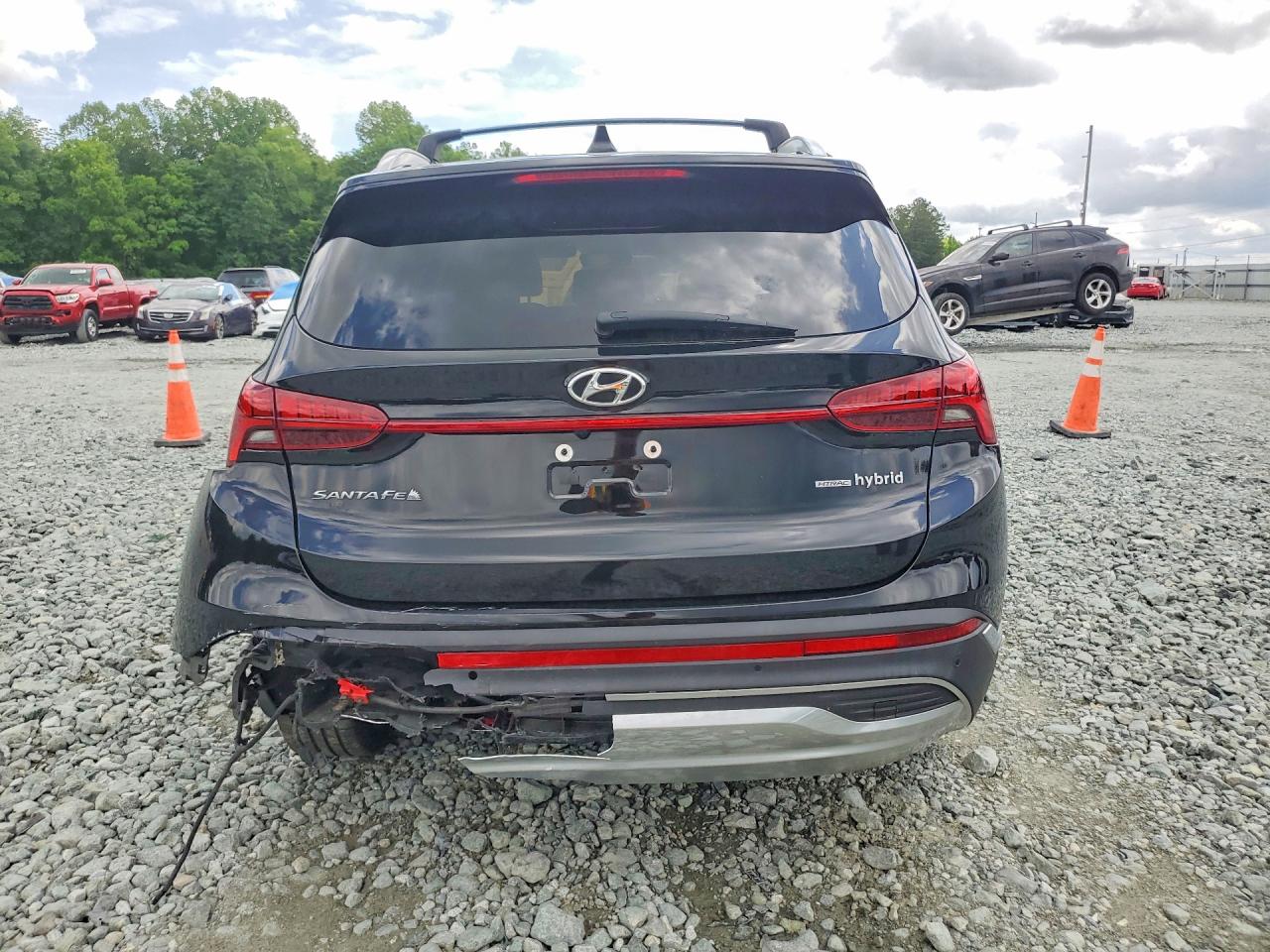 2021 Hyundai Santa Fe Limited Black vin: KM8S5DA11MU012547