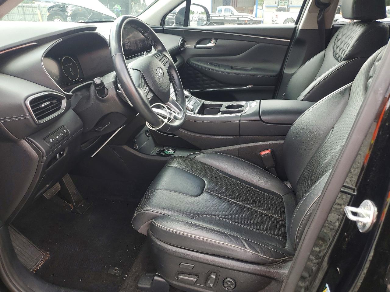 2021 Hyundai Santa Fe Limited Black vin: KM8S5DA11MU012547