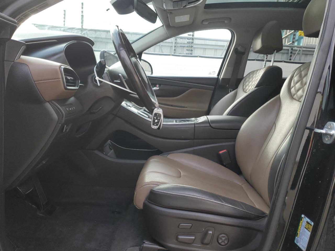 2021 Hyundai Santa Fe Limited Black vin: KM8S5DA1XMU009419