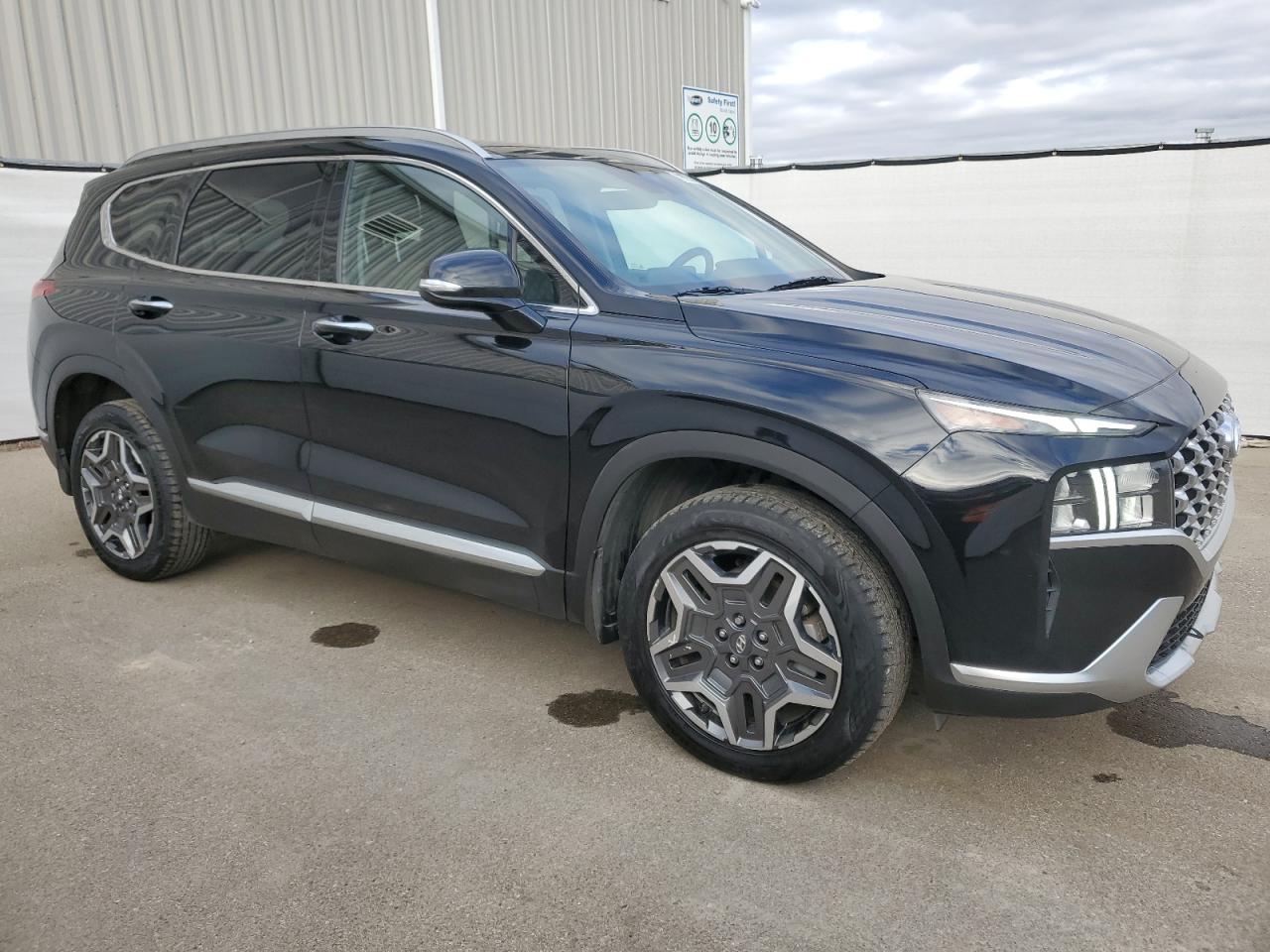 2021 Hyundai Santa Fe Limited Black vin: KM8S5DA1XMU009419