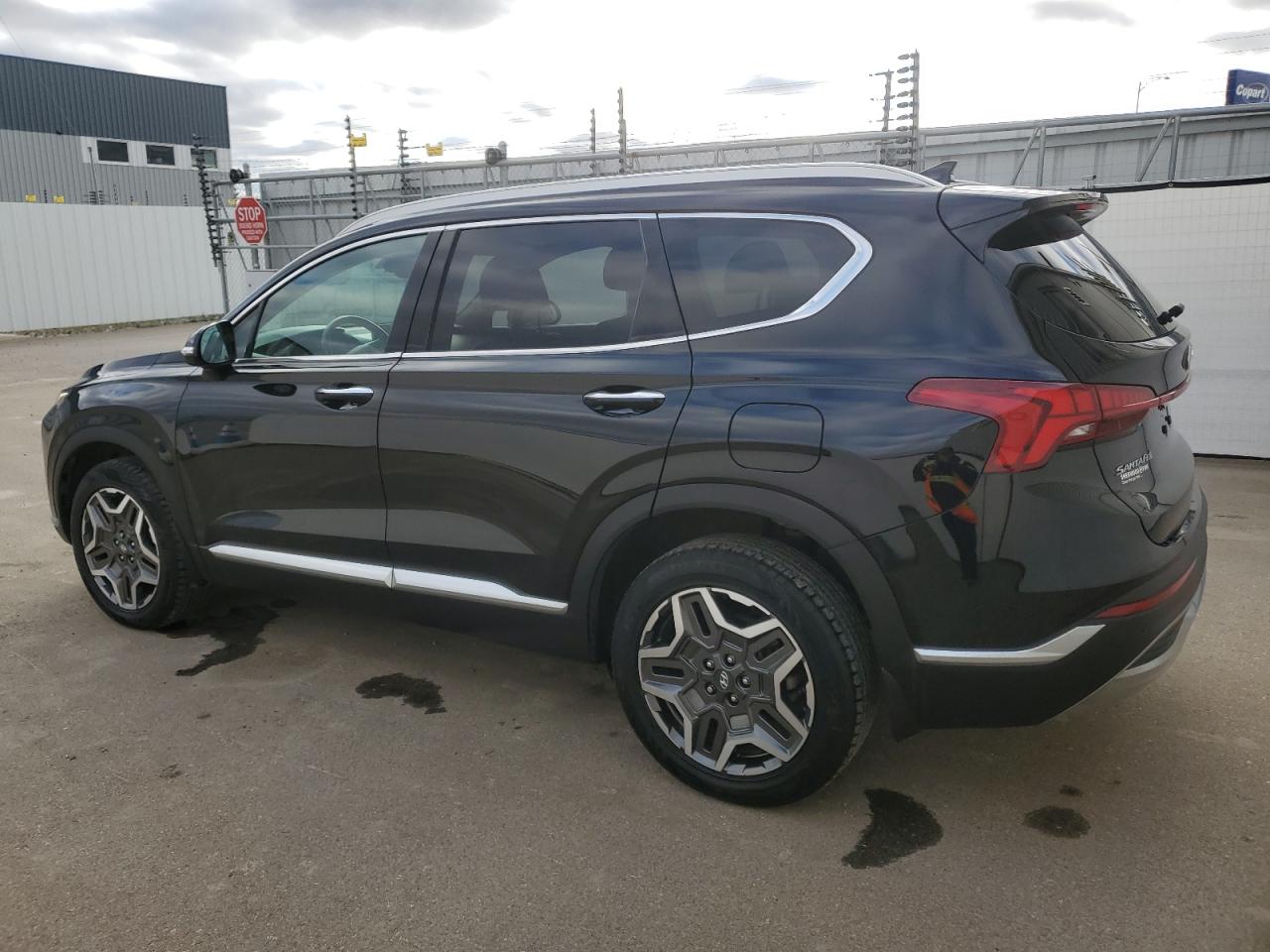 2021 Hyundai Santa Fe Limited Black vin: KM8S5DA1XMU009419