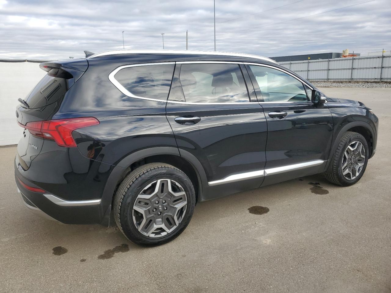 2021 Hyundai Santa Fe Limited Black vin: KM8S5DA1XMU009419