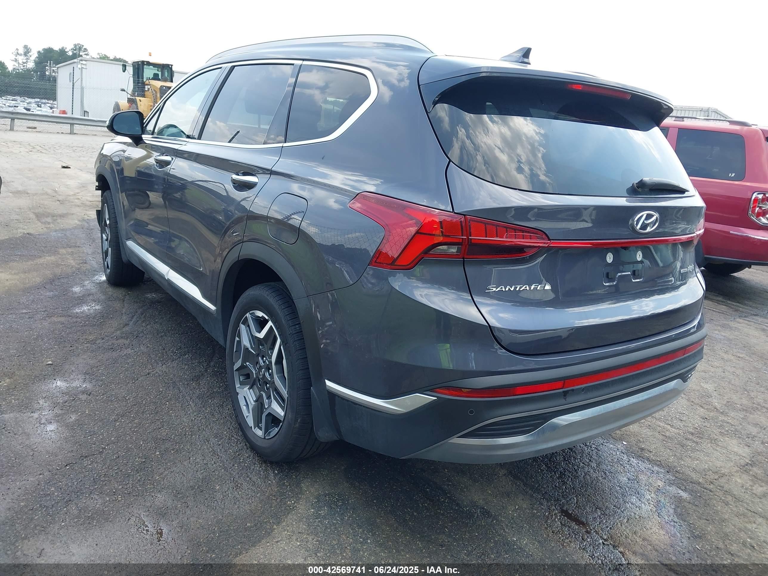 2022 Hyundai Santa Fe Plug-in Hybrid Sel Convenience Gray vin: KM8S6DA25NU045560
