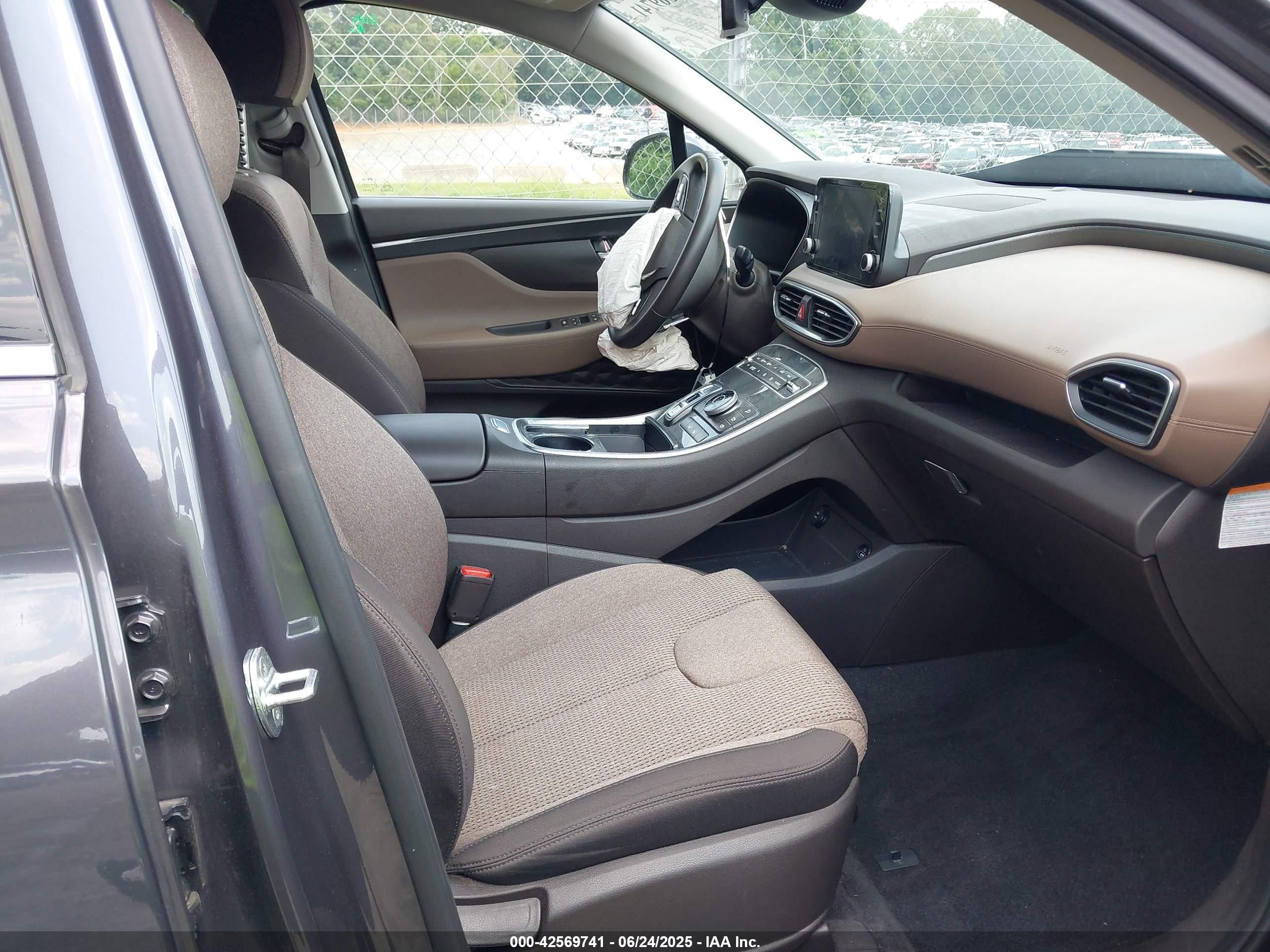 2022 Hyundai Santa Fe Plug-in Hybrid Sel Convenience Gray vin: KM8S6DA25NU045560