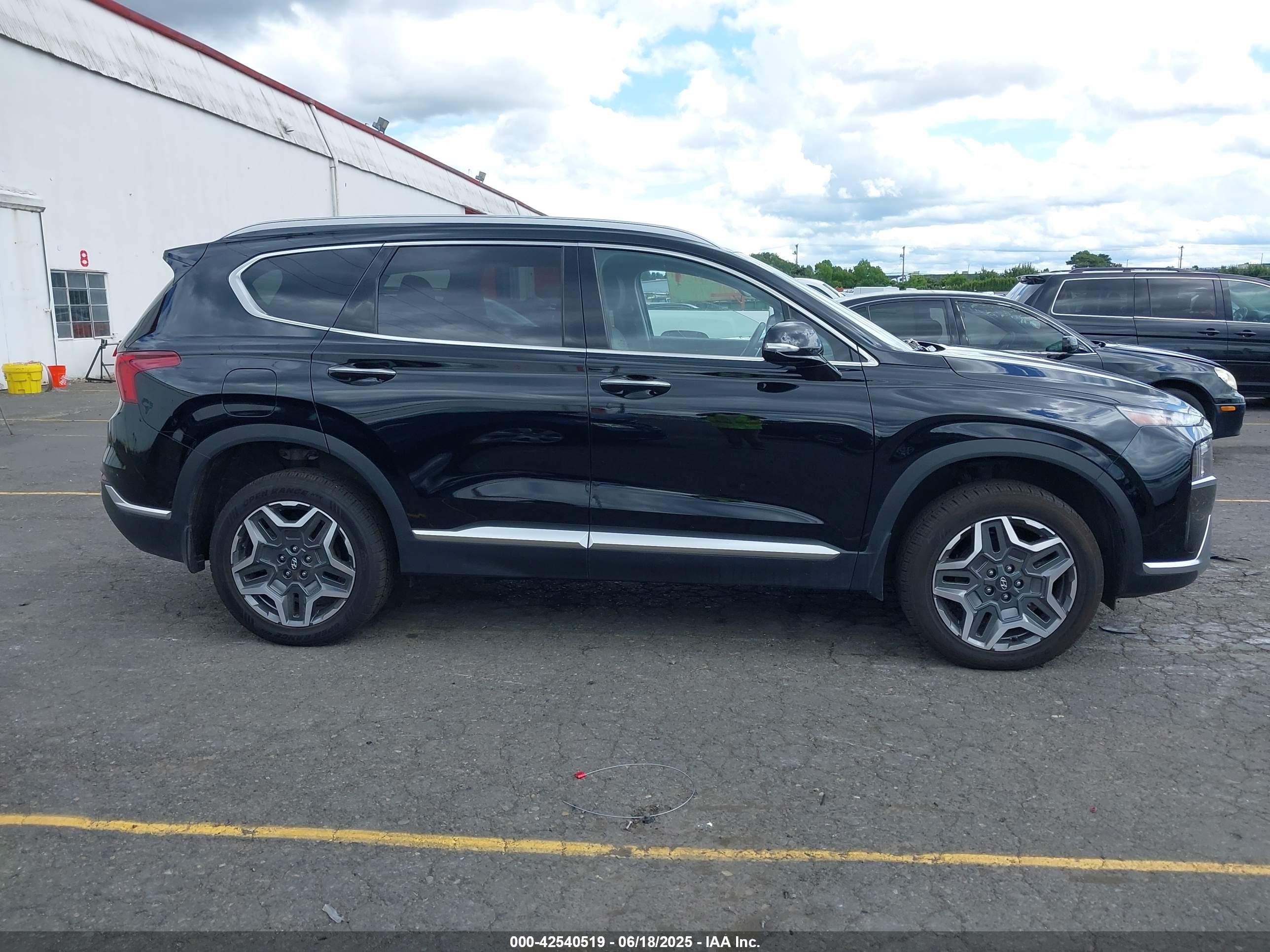 2022 Hyundai Santa Fe Plug-in Hybrid Sel Convenience Black vin: KM8S6DA26NU057684