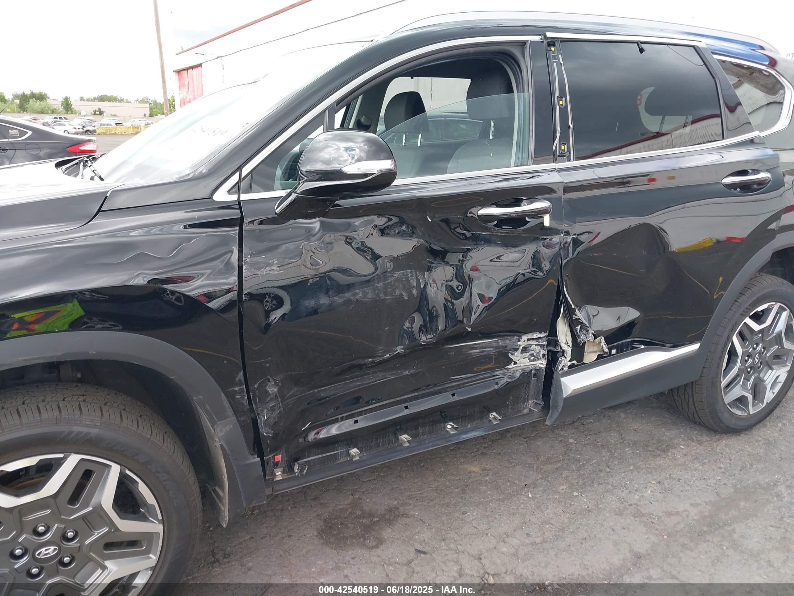 2022 Hyundai Santa Fe Plug-in Hybrid Sel Convenience Black vin: KM8S6DA26NU057684