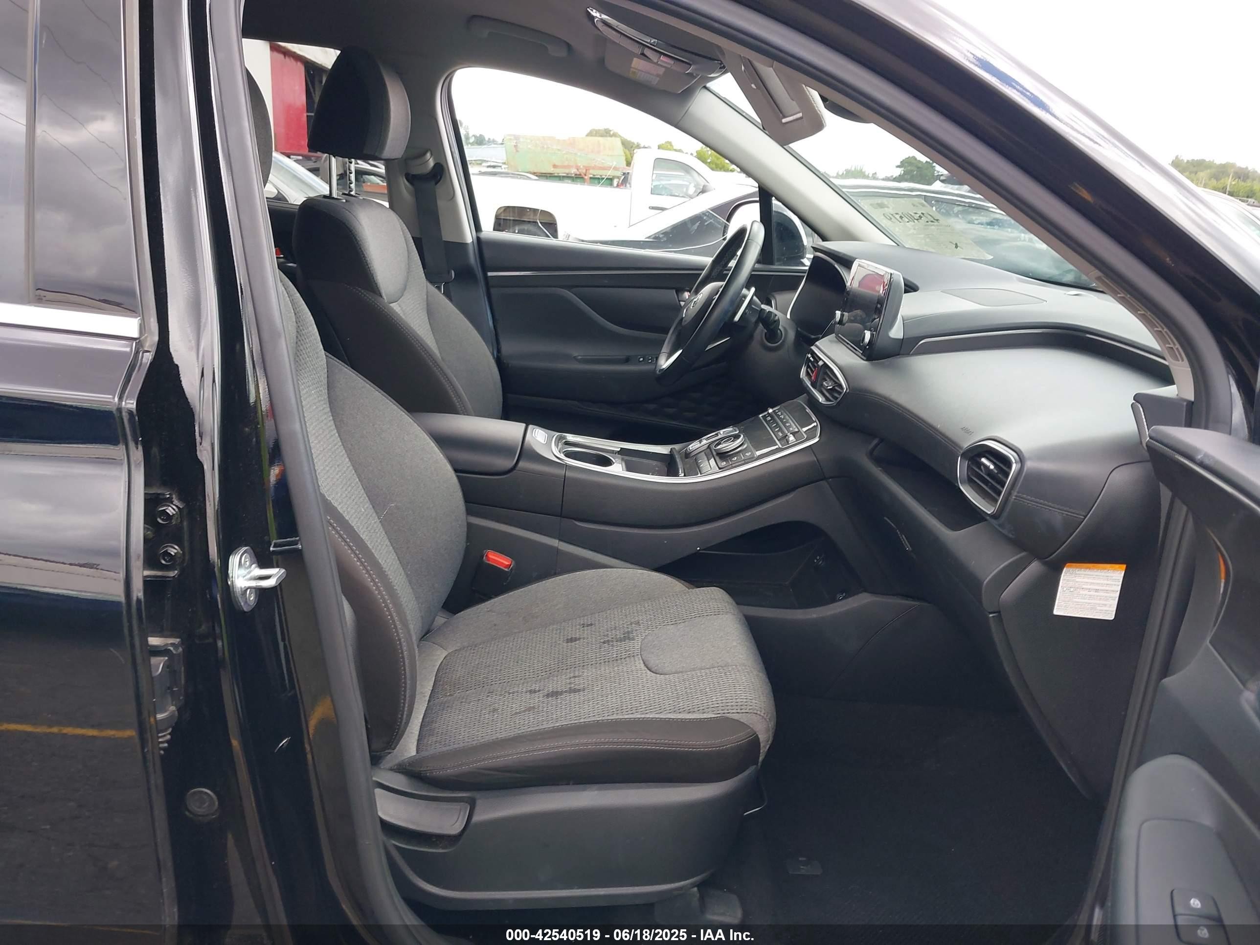 2022 Hyundai Santa Fe Plug-in Hybrid Sel Convenience Black vin: KM8S6DA26NU057684