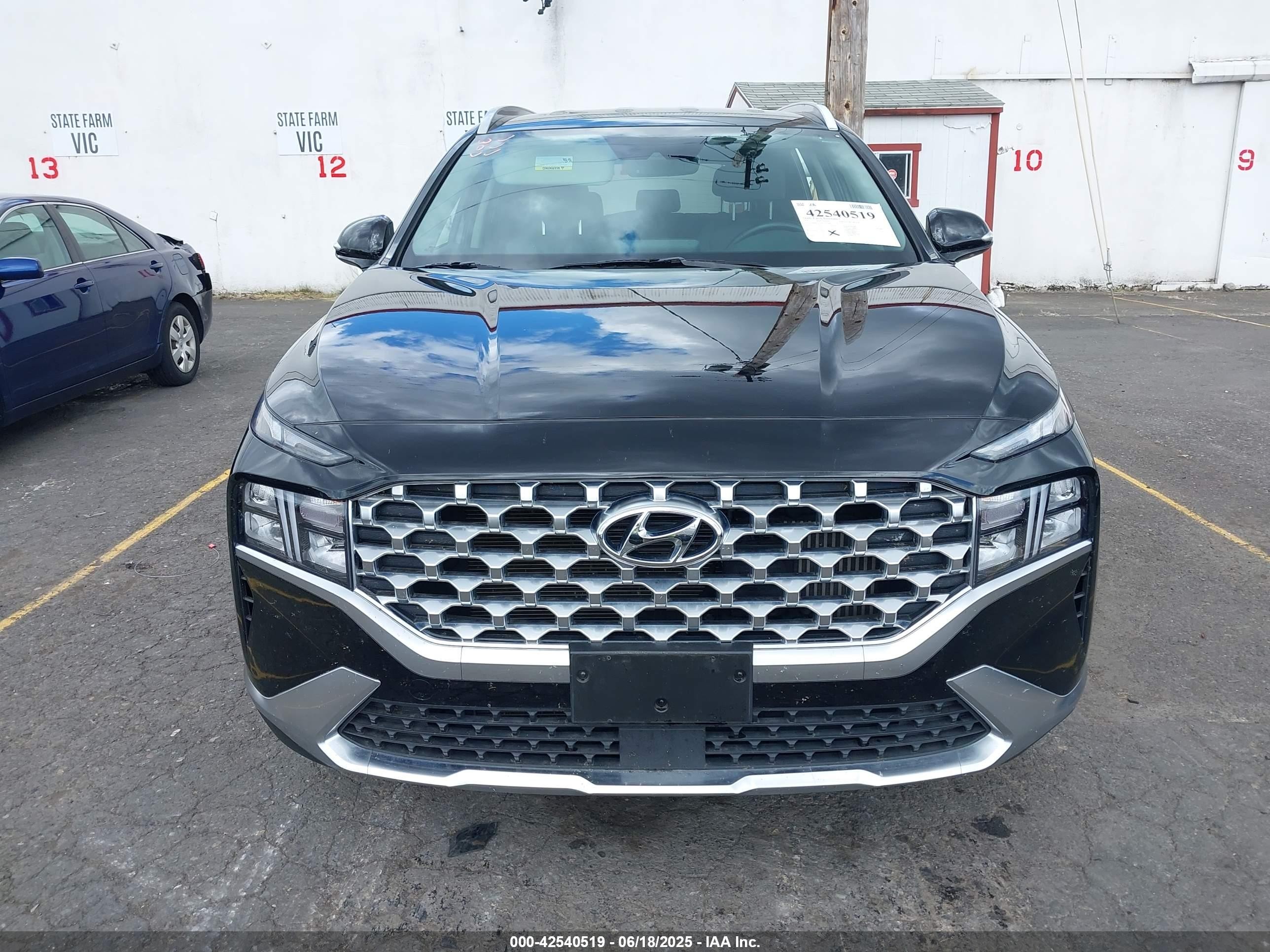 2022 Hyundai Santa Fe Plug-in Hybrid Sel Convenience Black vin: KM8S6DA26NU057684