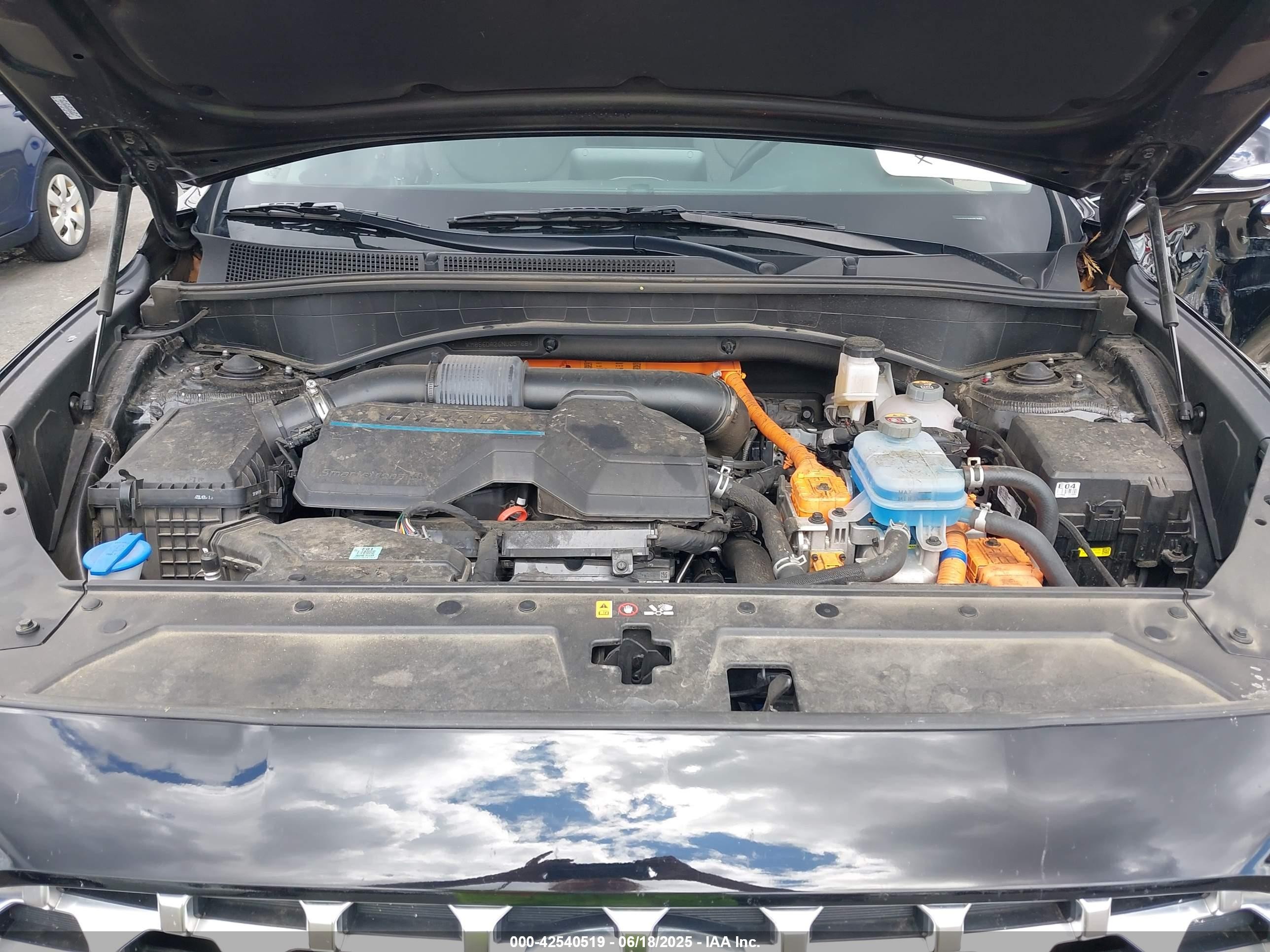 2022 Hyundai Santa Fe Plug-in Hybrid Sel Convenience Black vin: KM8S6DA26NU057684