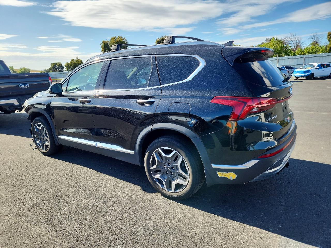 2022 Hyundai Santa Fe Limited Черный vin: KM8S7DA29NU029276