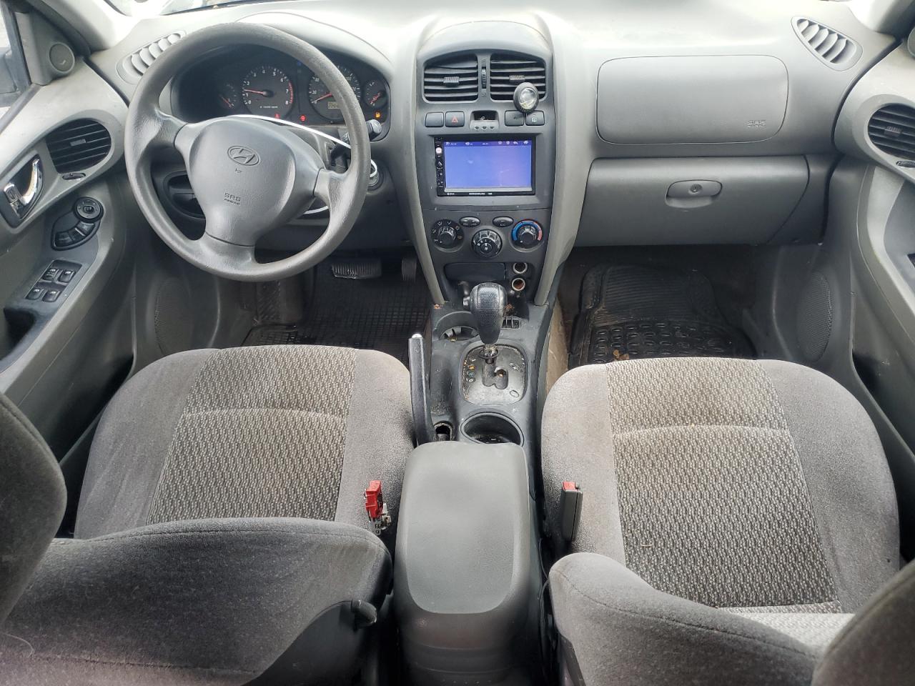 2003 Hyundai Santa Fe Gl White vin: KM8SB12B13U415361