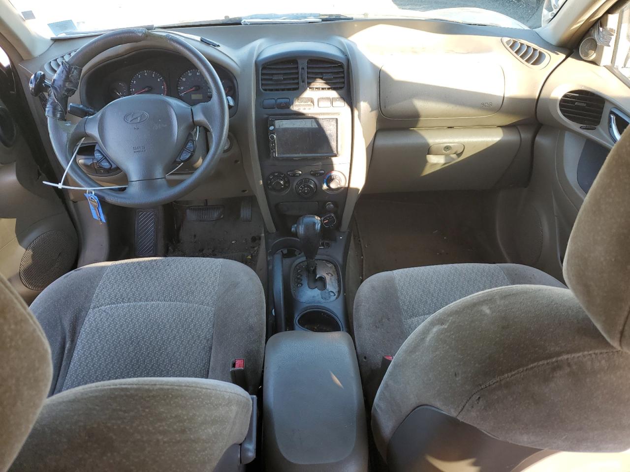2004 Hyundai Santa Fe Gl Синий vin: KM8SB12B34U672605