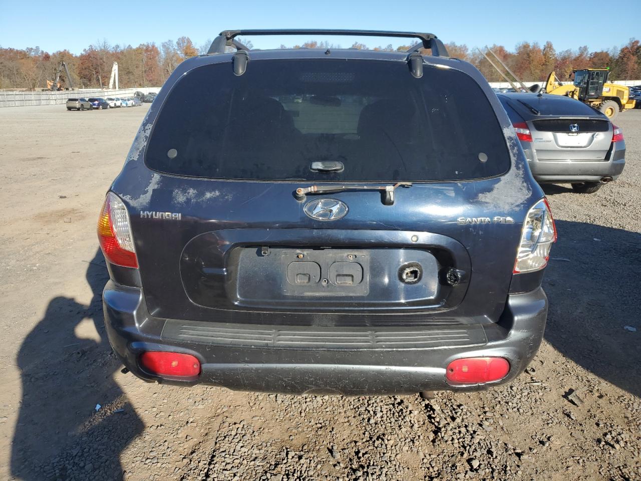 2004 Hyundai Santa Fe Gl Синий vin: KM8SB12B34U672605